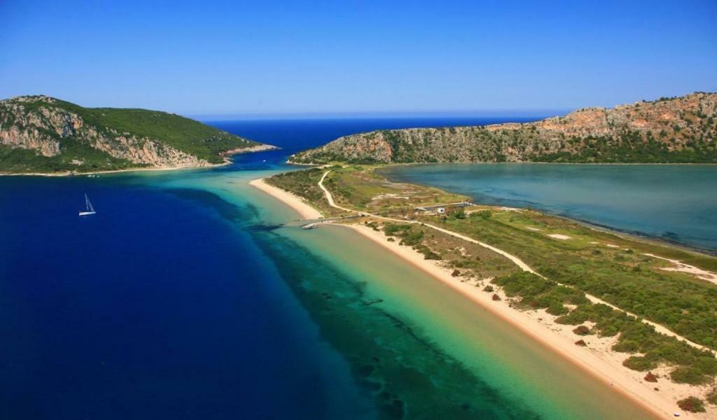 The House Of "Angelina", Magnificent View Of The Sea Διαμέρισμα Μεθώνη Εξωτερικό φωτογραφία